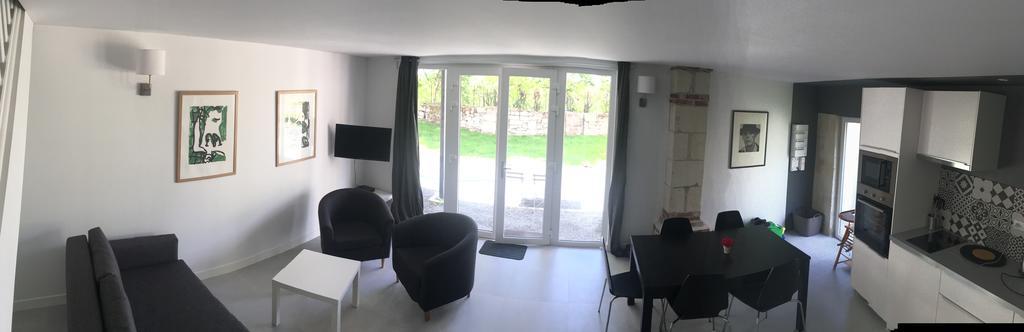 Ferienwohnung Les Terrasses De Chaumont 1 Montsoreau Exterior foto
