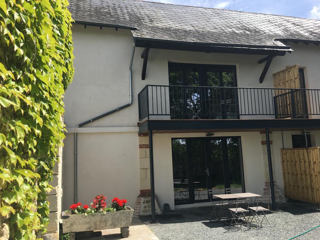 Ferienwohnung Les Terrasses De Chaumont 1 Montsoreau Exterior foto